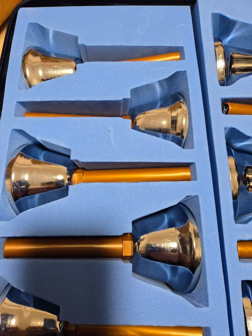 全音ミュージックベル・シルバー27音セットソフトケース付き - メルカリ