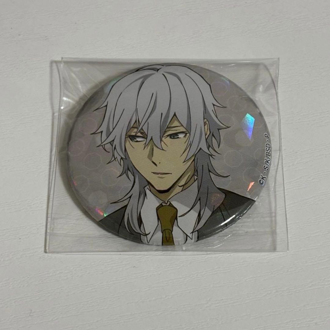 文豪ストレイドッグスホログラム缶バッジ 福沢諭吉 - メルカリ