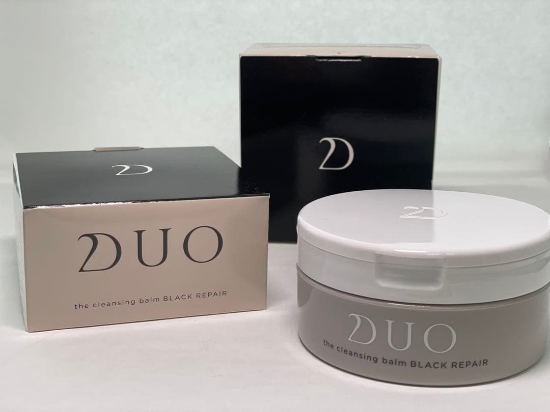 【3個セット】DUO クレンジングバーム ブラックリペア 90g １つ使いかけ
