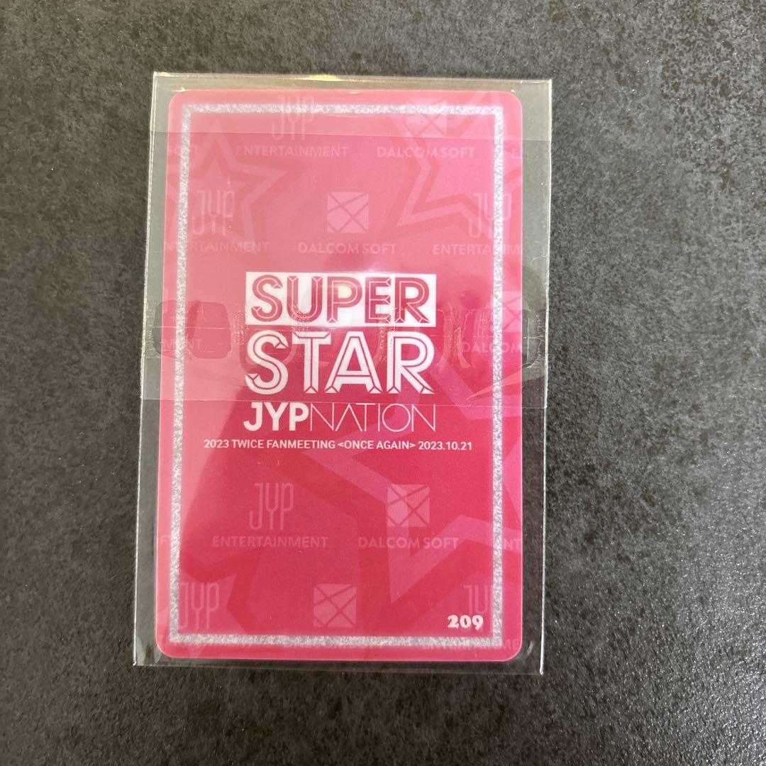 twice ssjyp 韓国 8周年 ファンミーティング PVCトレカ ミナ - メルカリ