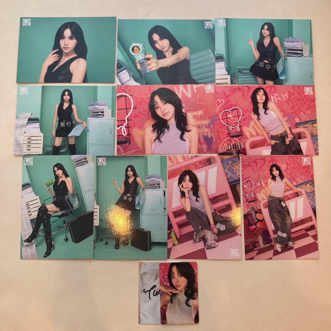 TWICE THIS IS FOR ラントレ ミナ コンプリート 1万円トレカ - メルカリ