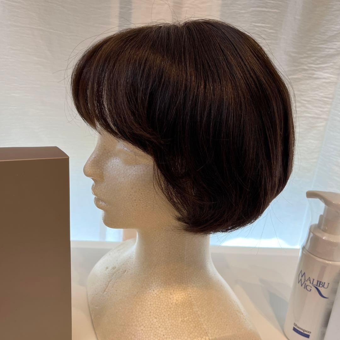 医療用かつら　ウィッグ　MALIBU ショートカット　セット　まとめ
