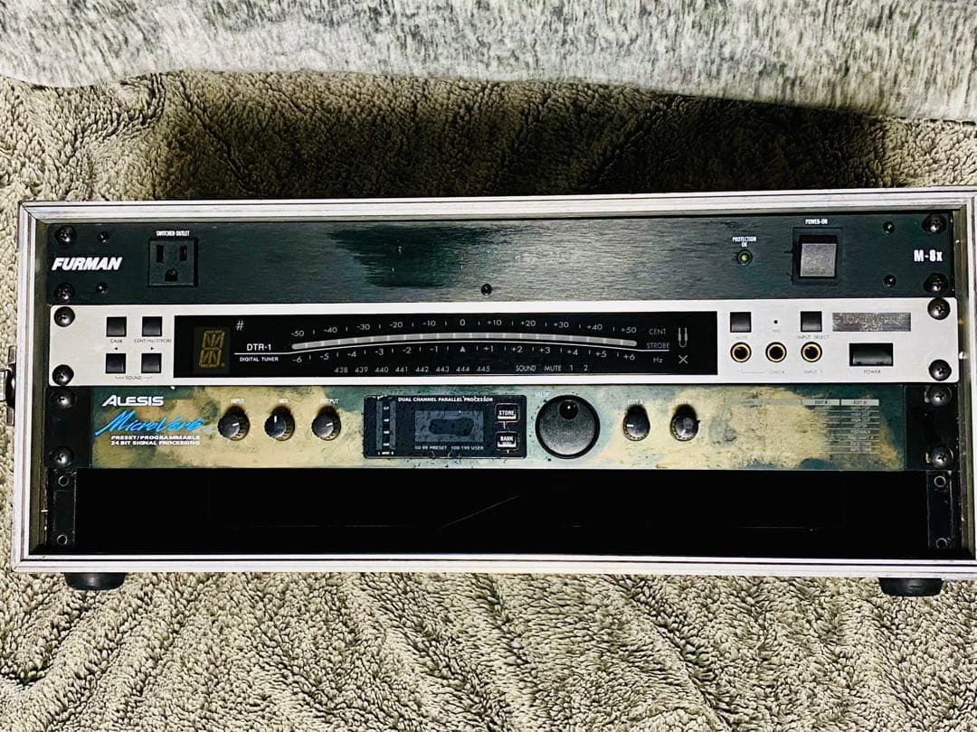 ギターラックシステムまとめ売り(4Uケース付き)