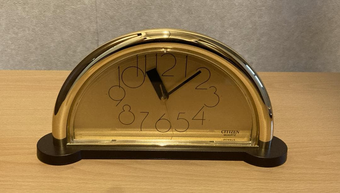 CITIZEN シチズン 置時計 4RG877 ポストモダン ミッドセンチュリー