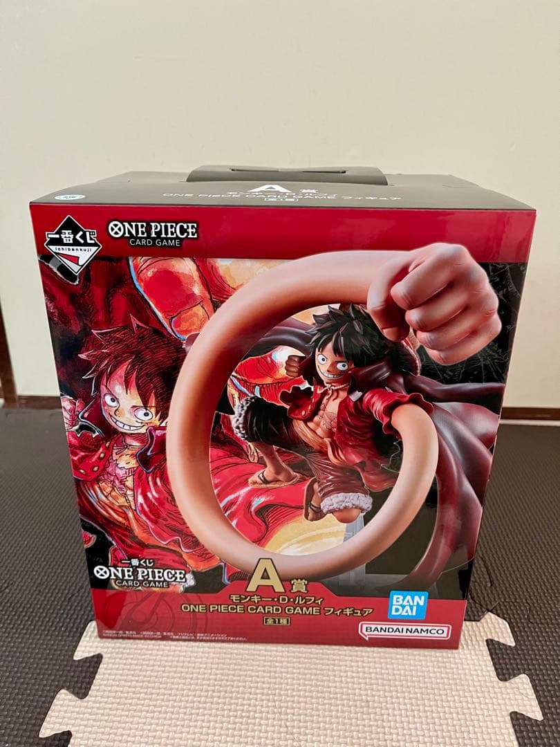 ワンピースカードゲーム 一番くじ A賞 新品未使用 ルフィ フィギュア