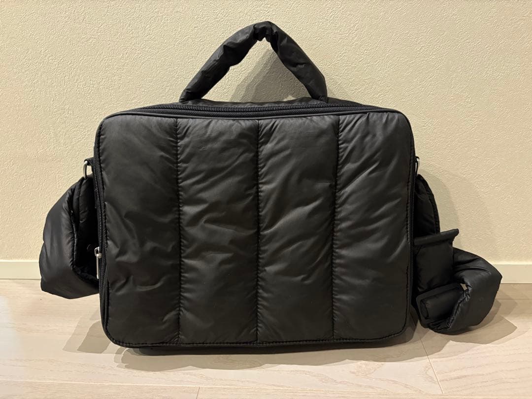 【美品‼️】calin マザーズバッグ　ブラック calin カラン マザーズバッグ ブラック｜Yahoo!フリマ（旧PayPayフリマ）