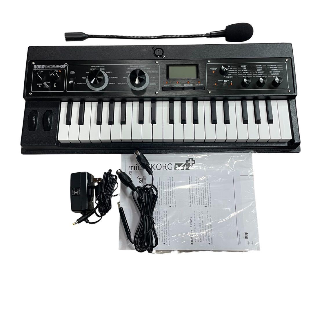 シンセサイザー KORG microKORG XL+ マイクロコルグXLプラス Korg microKORG XL+ Synthesizer with Vocoder | Sweetwater