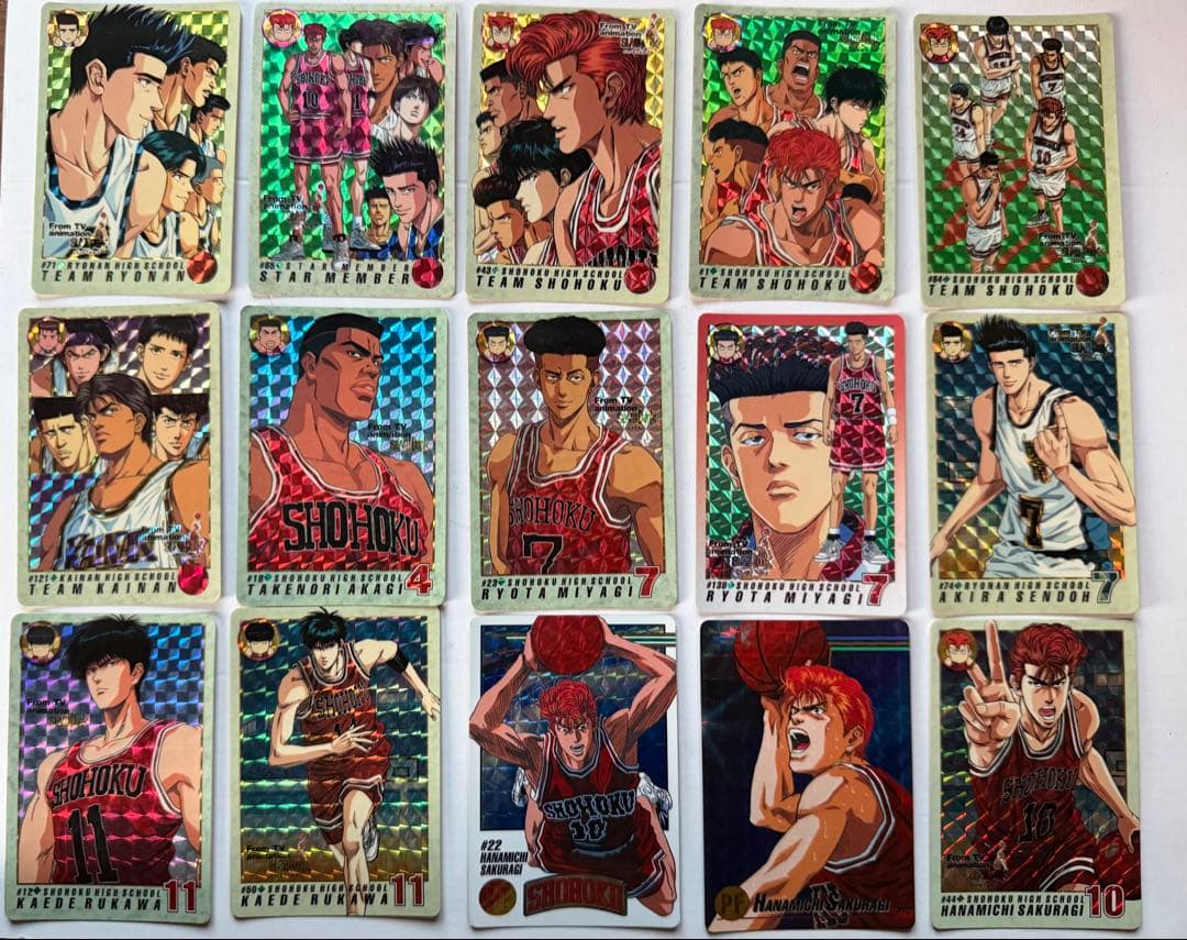 スラムダンク カードダス 桜木花道 流川楓宮城リョータ 流川楓、桜木花道、#2、17、SLAM DUNK スラムダンク カードダスの通販