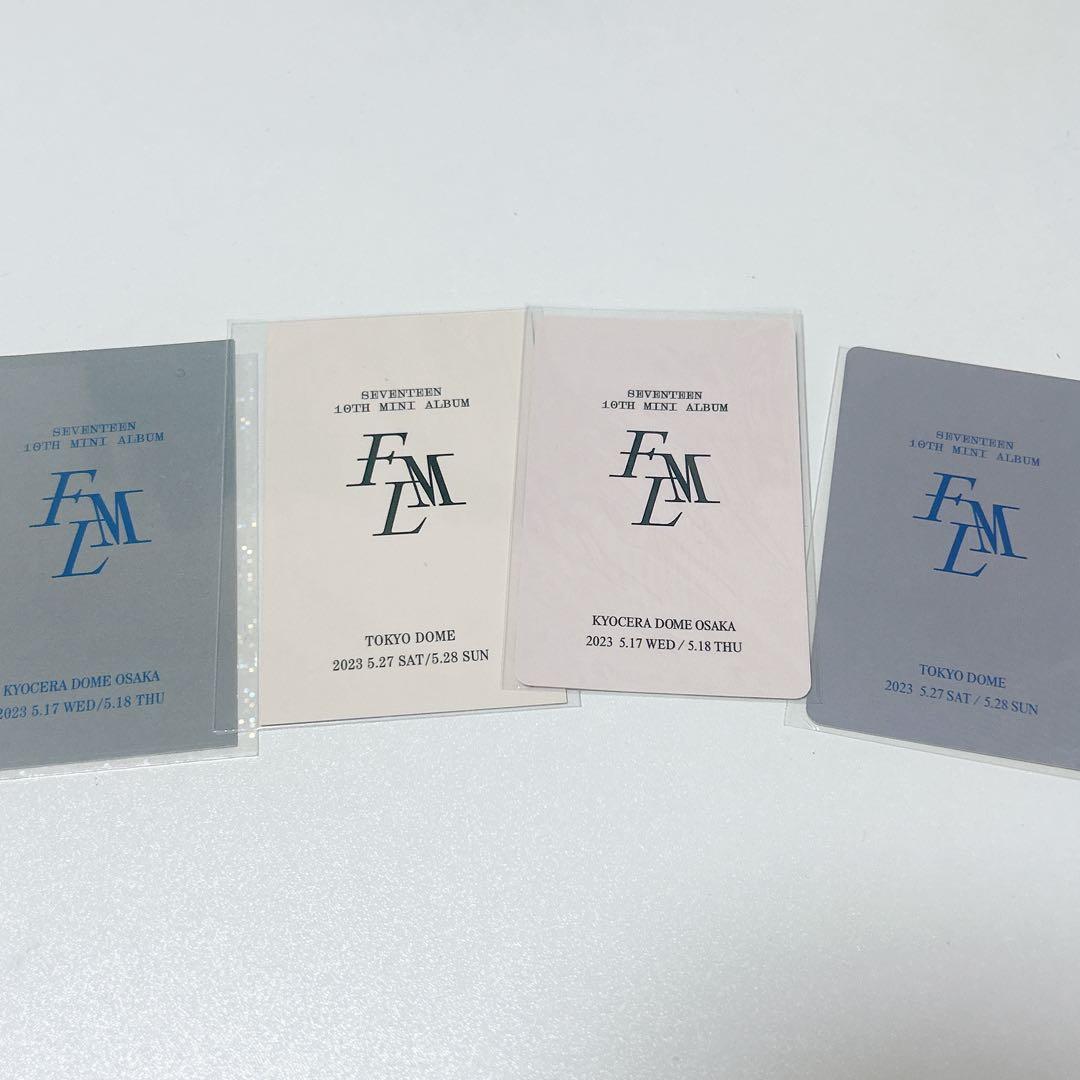 SEVENTEEN ジョシュア 会場限定 FML 大阪 東京 トレカ コンプ - メルカリ