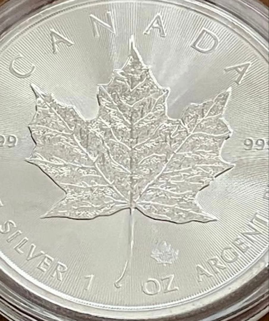 2020年 カナダ 5ドル 銀貨 1オンス