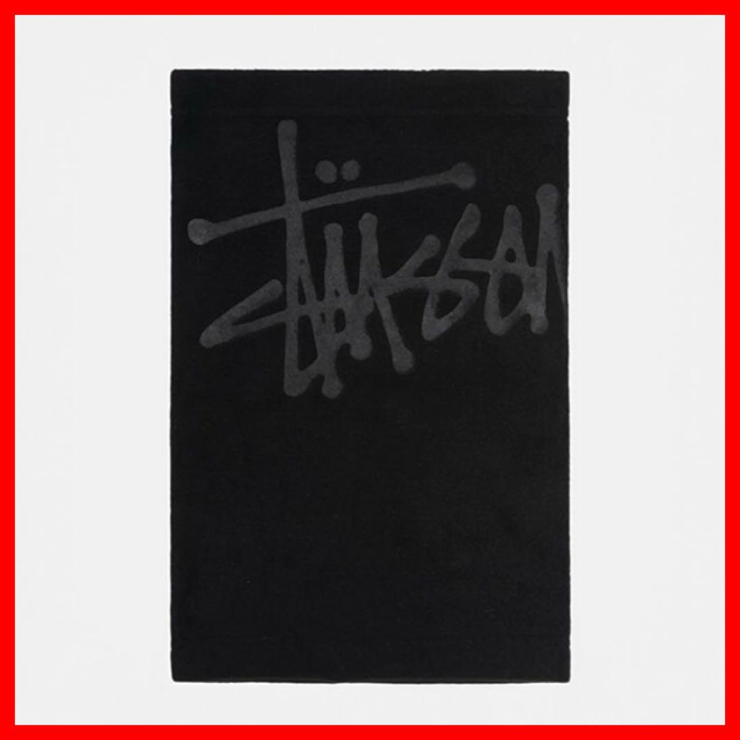 Stussy Polar Fleece Neck Warmer ブラック 新品