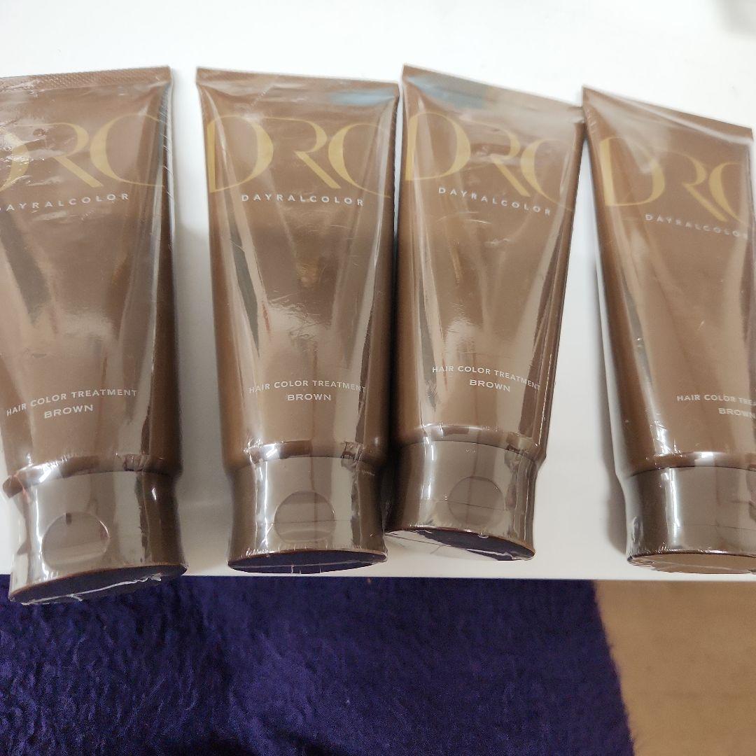 ヘアカラー トリートメント ディラルカラー 200g ブラウン　未開封