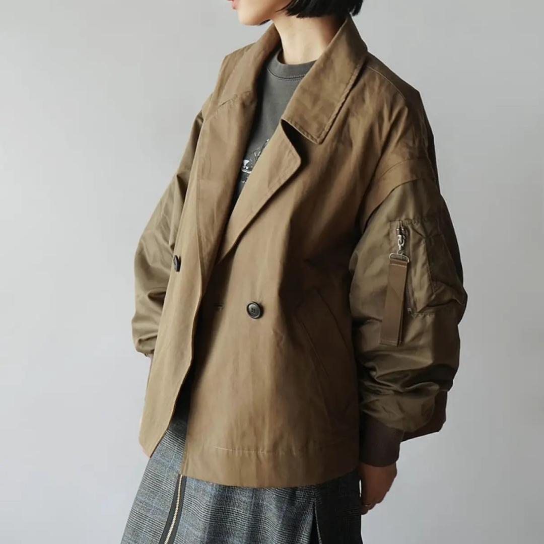 RADIATE（ラディエイト）新品MA-1スリーブジャケット：定価23,000円