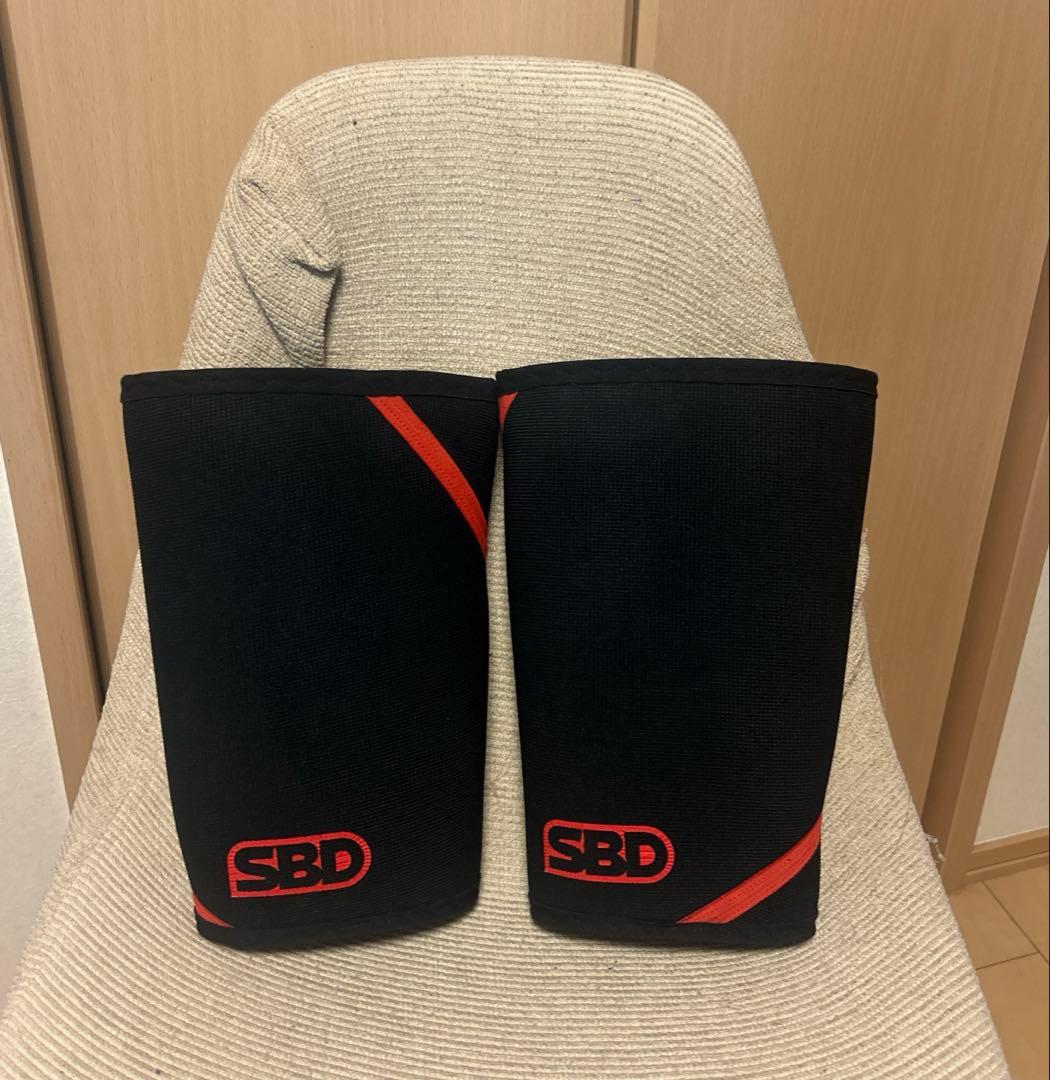 SBD ウェイトリフティング　ニースリーブ 2XLサイズ