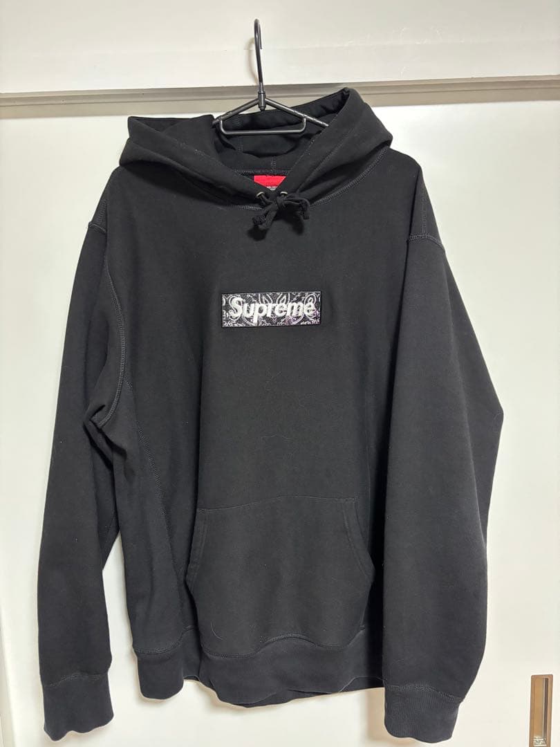 トップス Supreme BandanaBoxLogo HoodedSweatshirt
