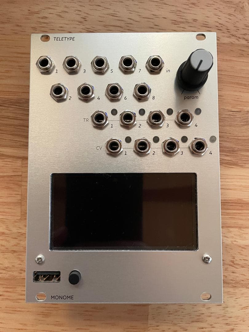 美品 monome teletype モジュラーシンセ