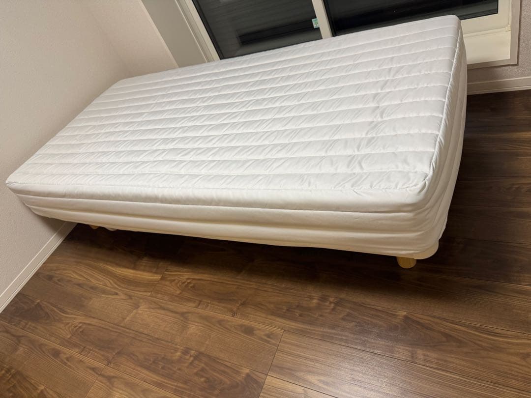 きなこの　　無印良品　 セミダブル 脚付きマットレス