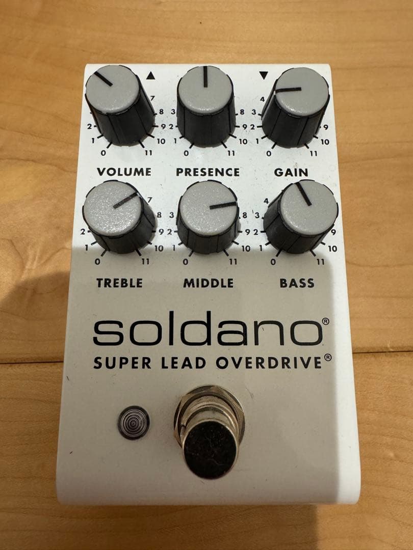 ギター soldano SLO pedal