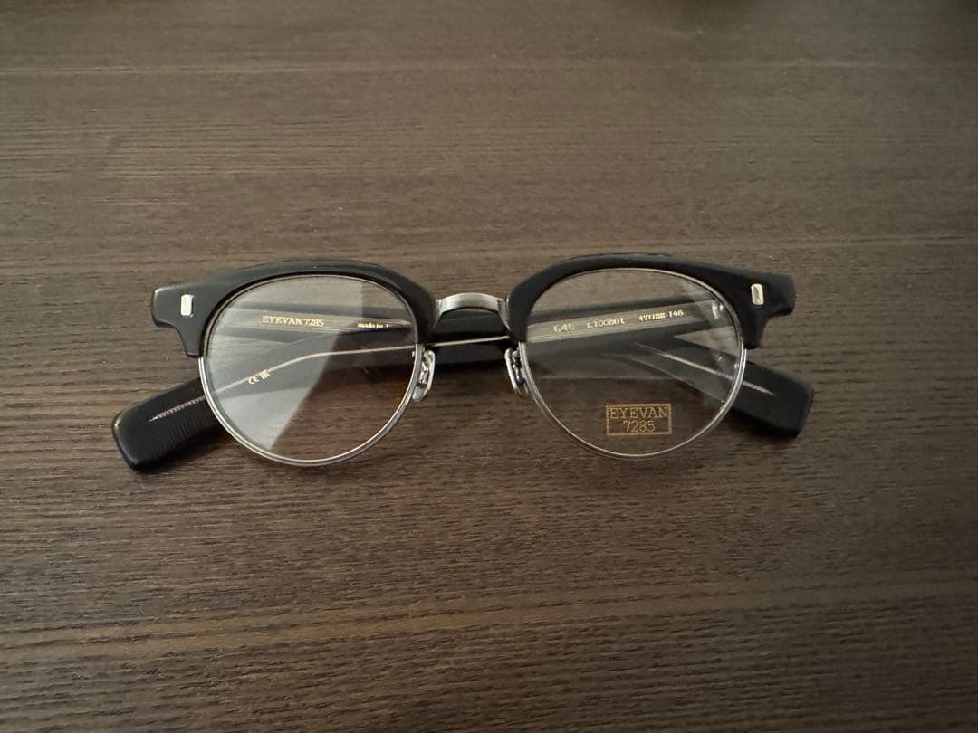 メガネ・老眼鏡 EYEVAN 7285 646 BLACK