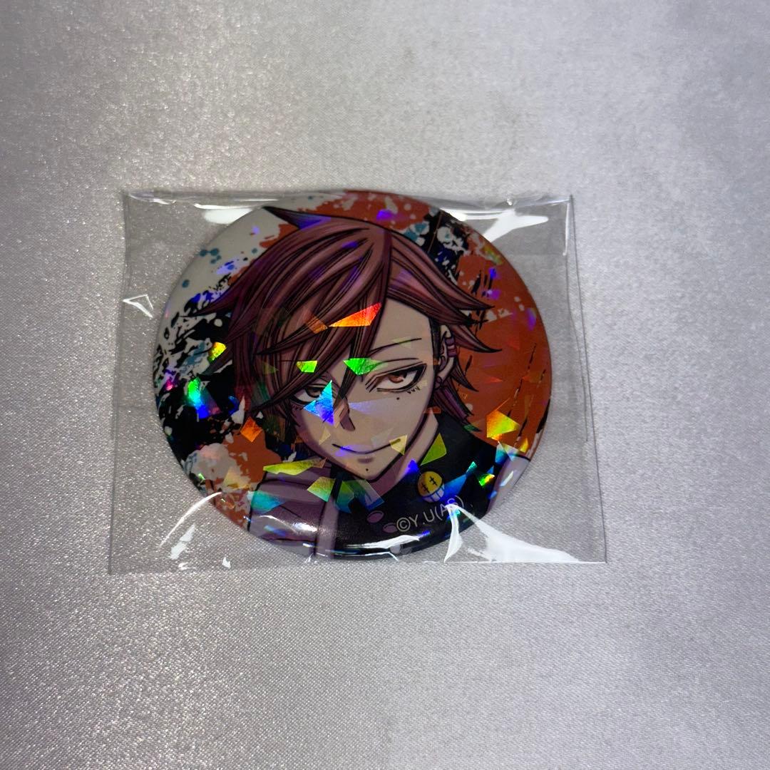 桃源暗鬼 花魁坂京夜 原作 ホログラム缶バッジ マズル ツリビレ メイド