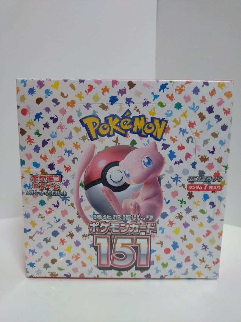 ポケモンカード151 未開封BOX シュリンク付き