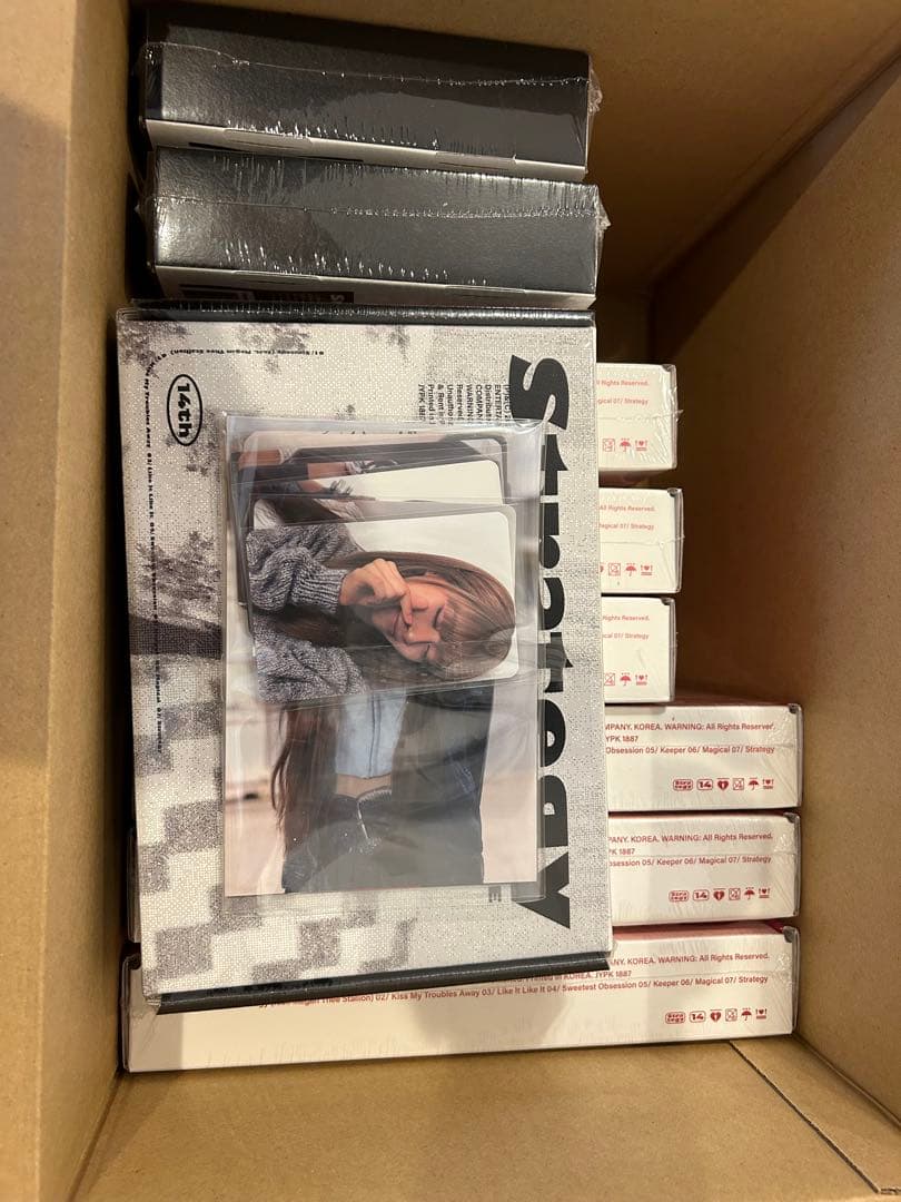 TWICE Strategy アルバム 複数バージョン3セット　ラキドロ✖️3