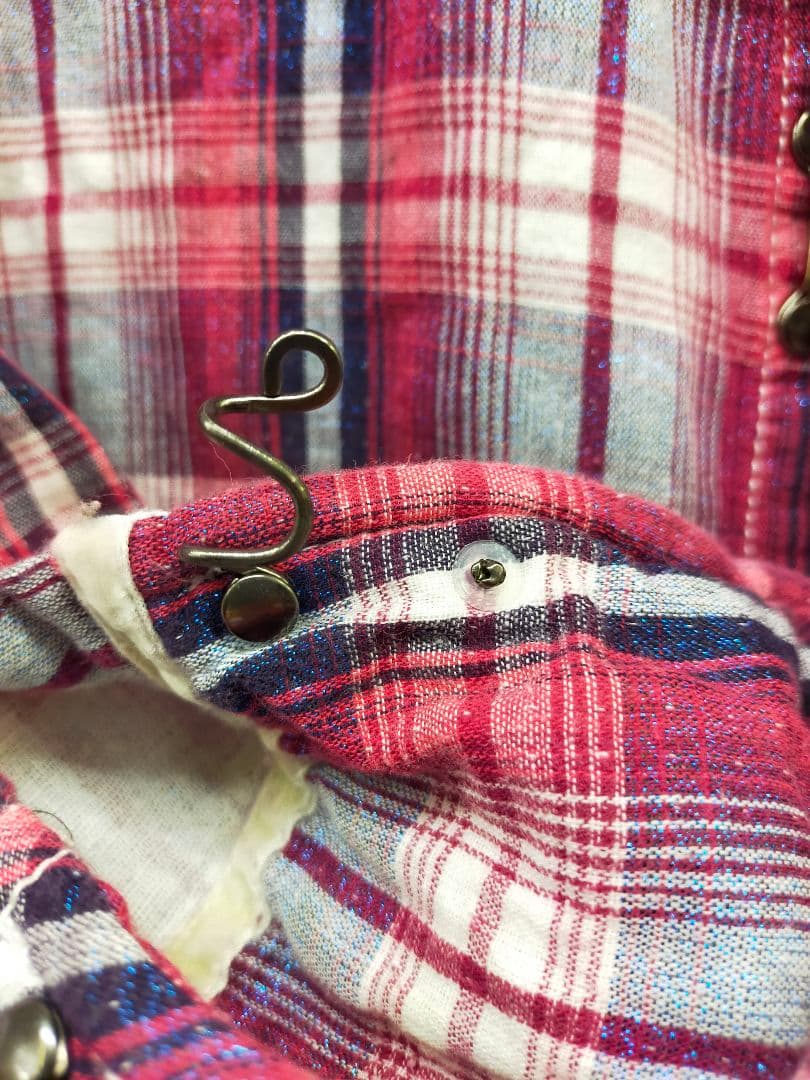 フランシストモークス チェックシャツ ミスチル 桜井和寿愛用 ラメ