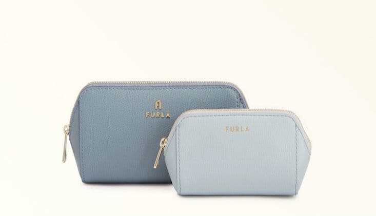 Furla Camelia コスメティックケース 正規品 新品未使用 FURLA（フルラ） ポーチ カメリア Mサイズ 化粧ポーチ レディース