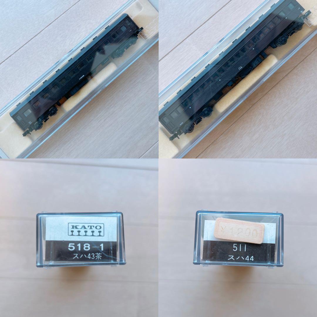 KATO 518-1 スハ43 茶 ＆511 スハ44