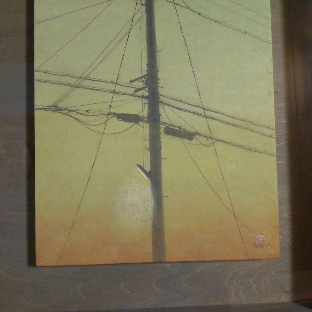 今川教子 灯り 日本画 8号変 新 モデル