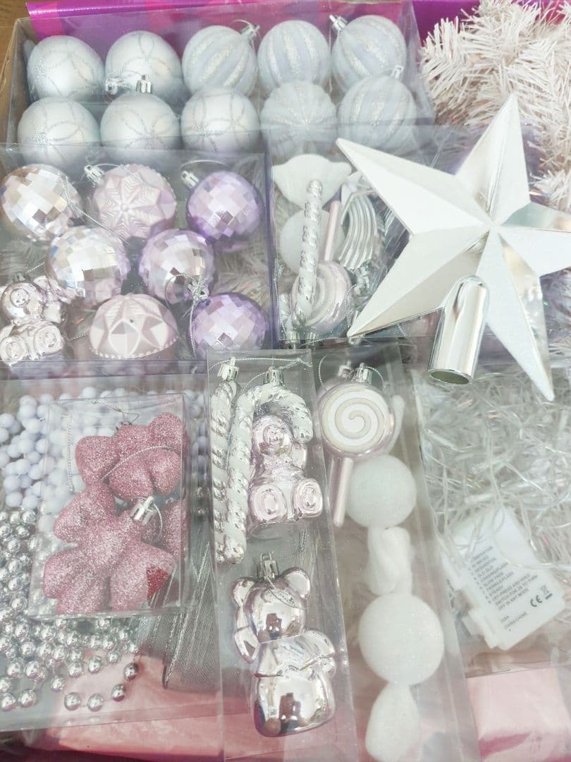 フランフラン クリスマスツリー 150cm ピンク スターターセット - メルカリ