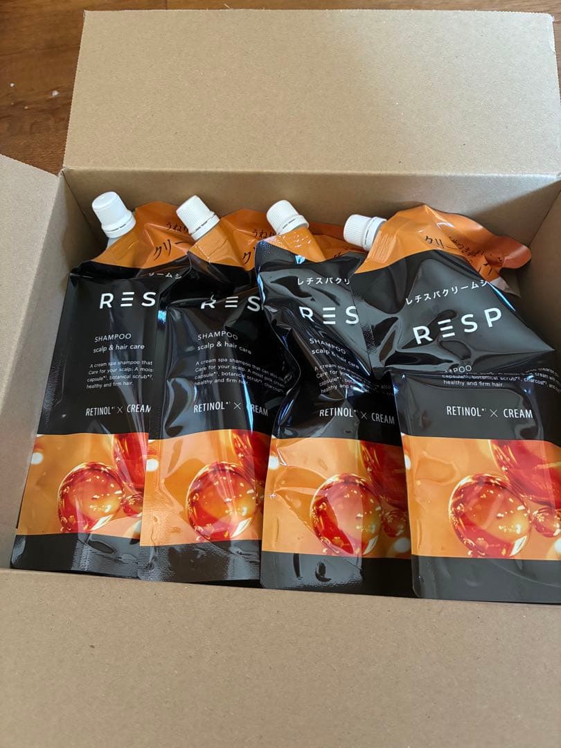 レチスパクリームシャンプー4個入り