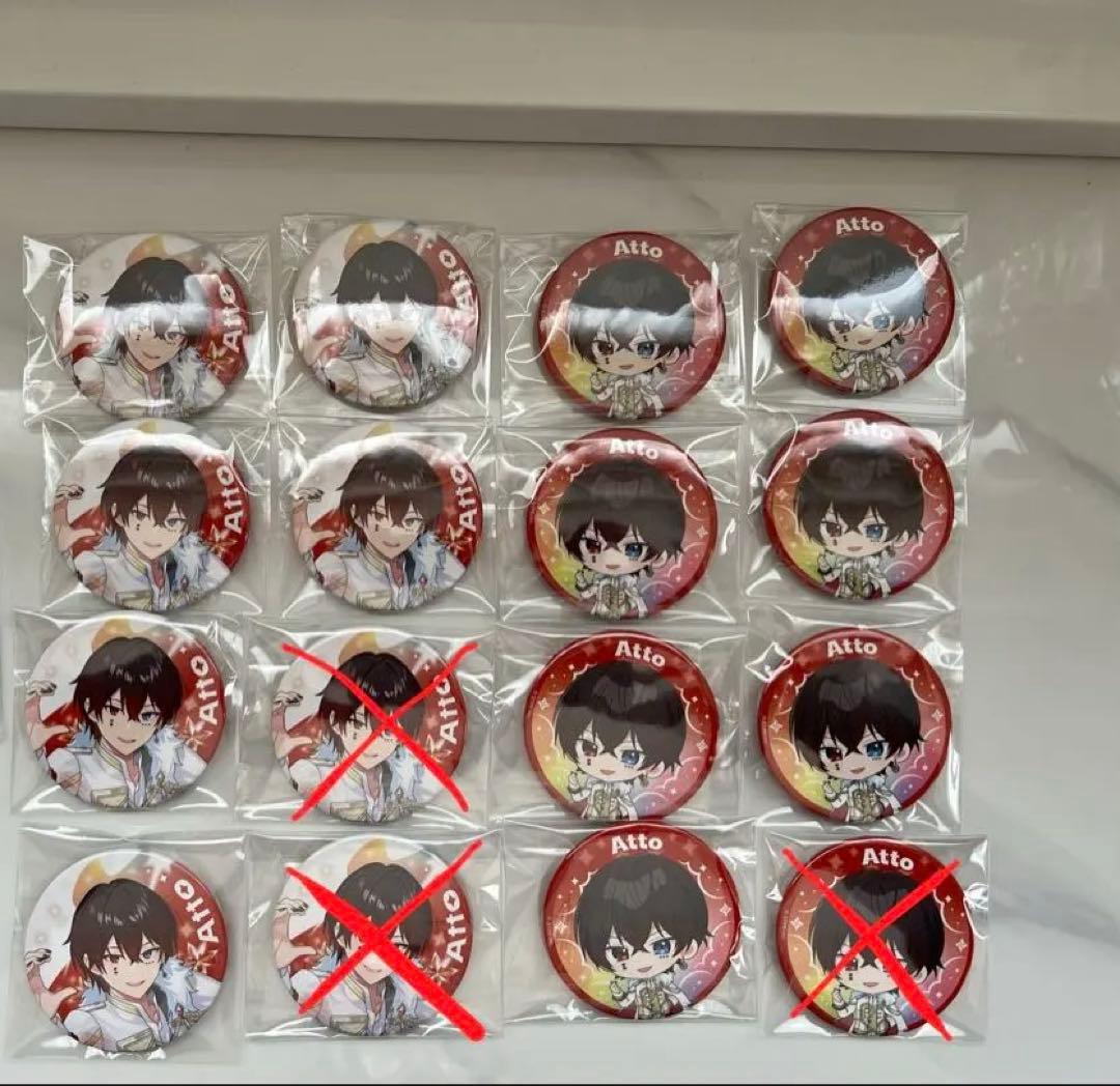 すとふぇす 2026 AMPTAK×COLORS ランダム缶バッチ　あっと