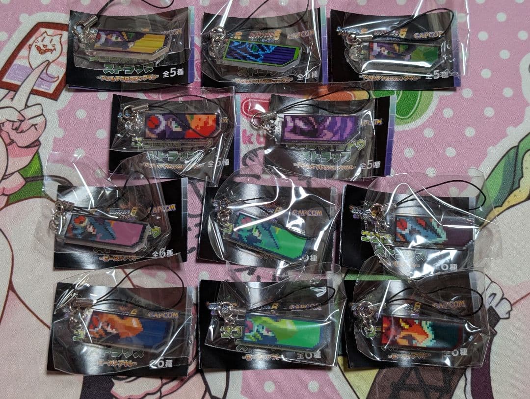 ロックマンエグゼ ココロウインドウストラップ　11種フルコンプセット 3