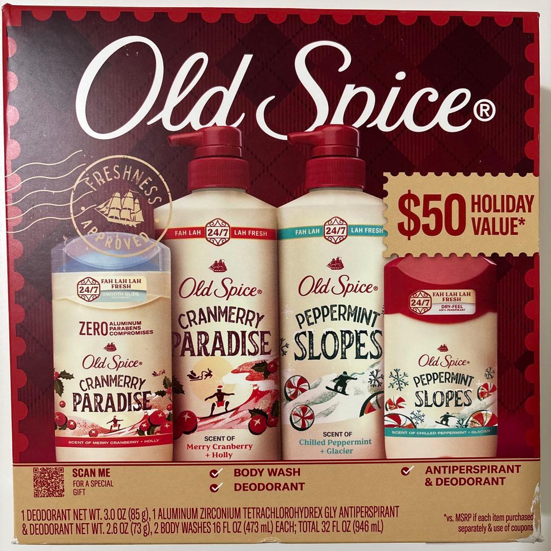 【希少限定品】新品未開封 Old Spice オールドスパイス ４点セット 限定