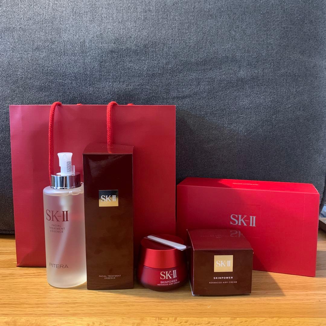 SK-II 化粧水　乳液状美容クリーム　コットン　ショッパー　セット