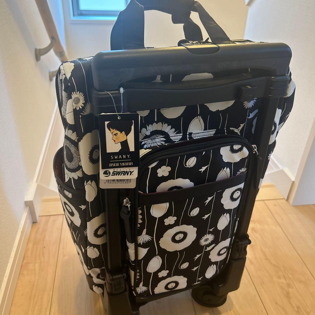 SWANY 花柄 ボストンバッグ