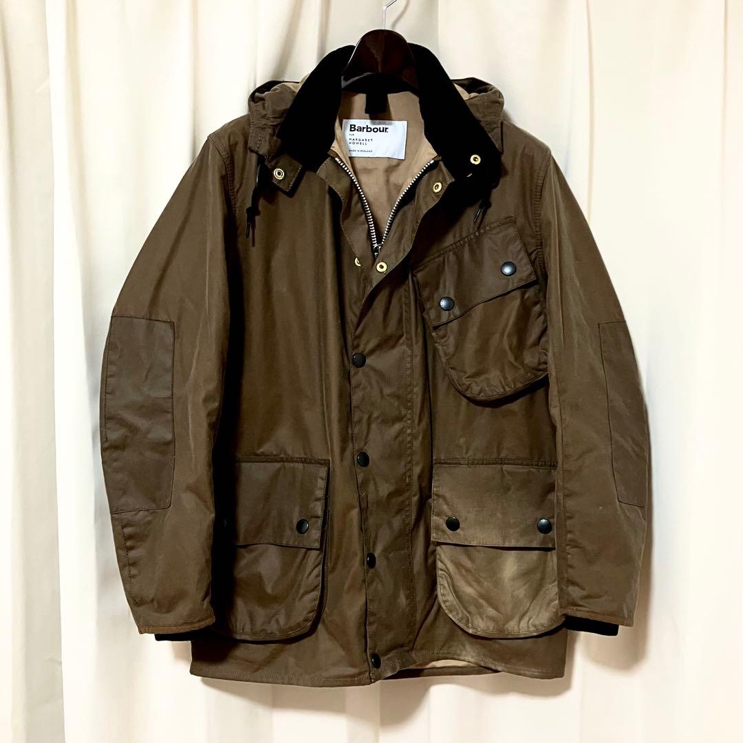 バブアー マーガレットハウエル オイルドジャケット 20AW A7 フード