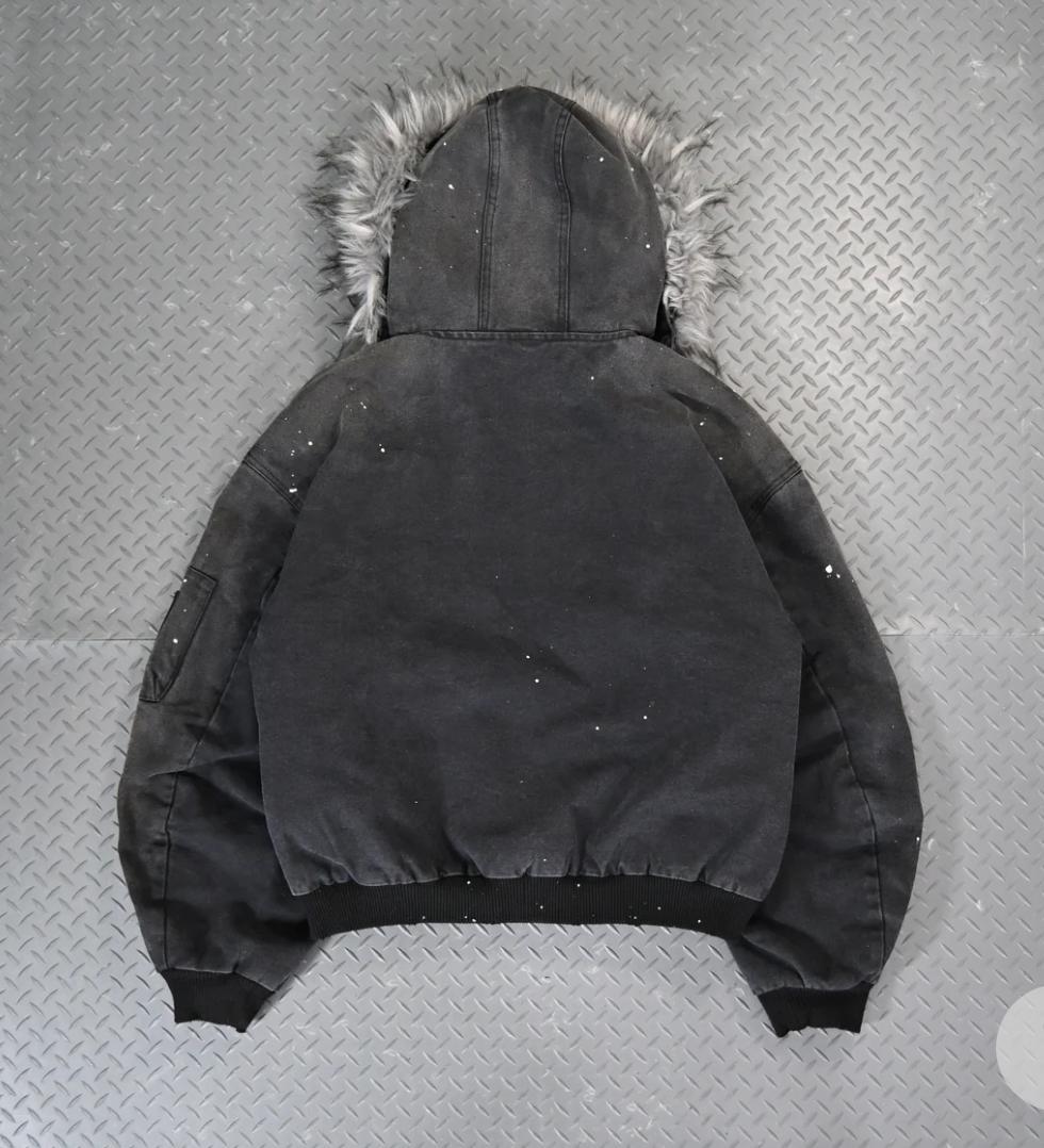 L2205 ウォッシュドファージャケットS 地底人ONLINE - メルカリ