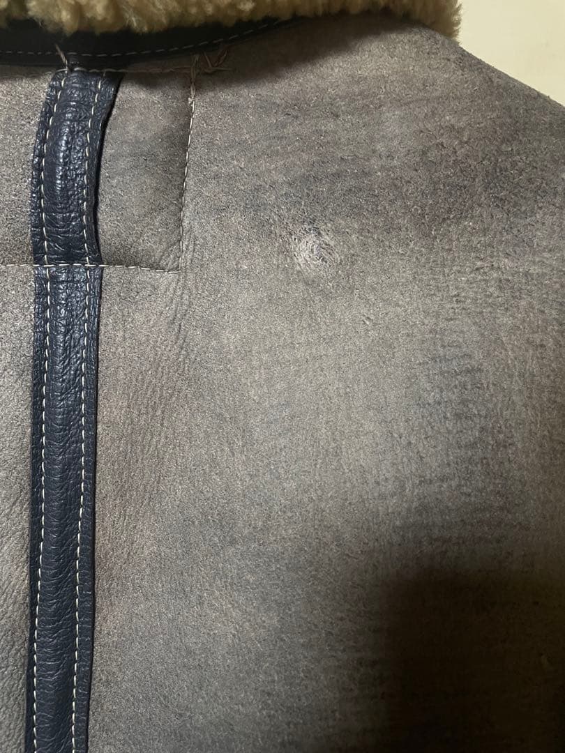 SCHOTT B-3 ムートンジャケット Lサイズ USA製 ゴールド金具 38 - メルカリ