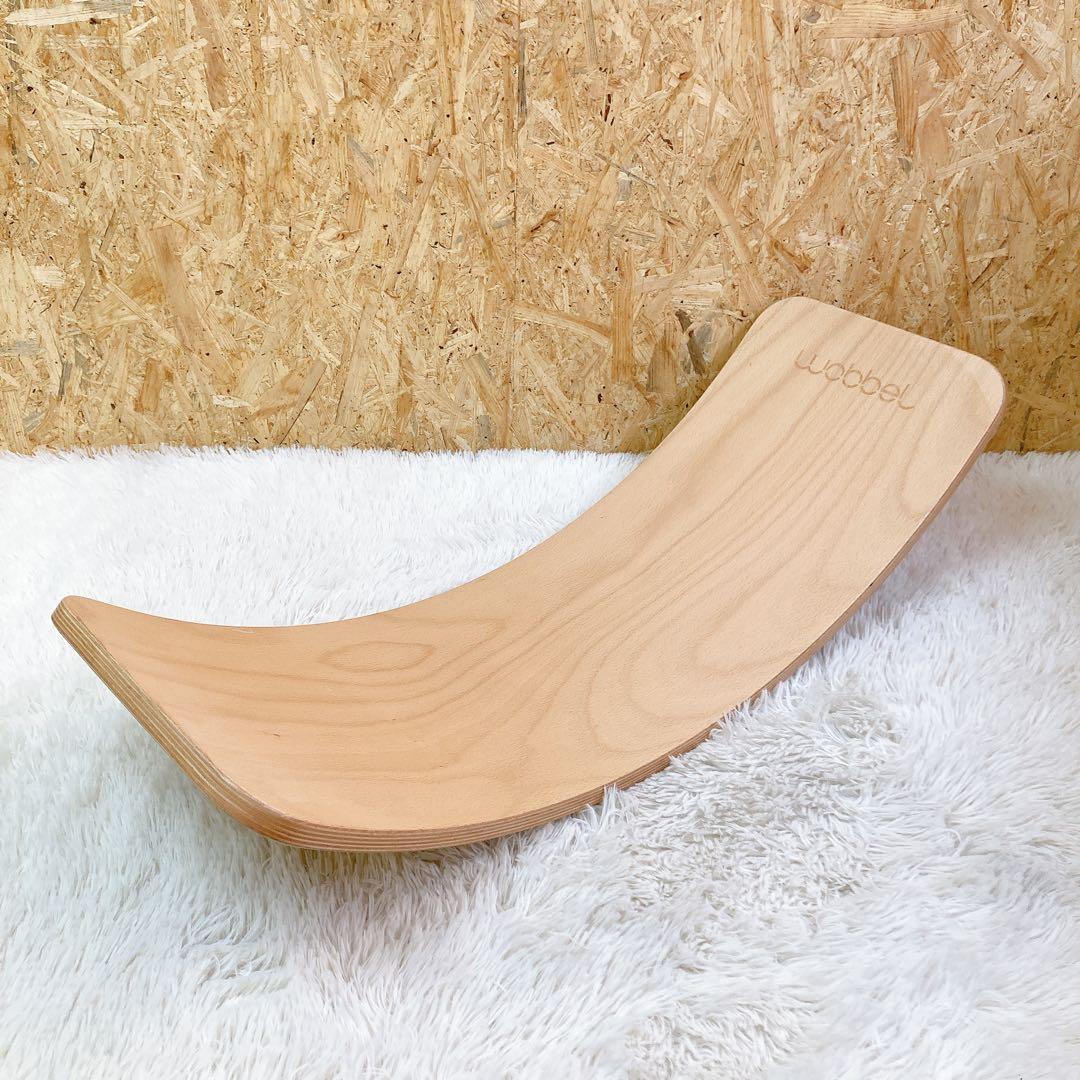 wobbel original バランスボード　木製 Wobbel Original／ウォーベル・オリジナル (コルク) オランダの