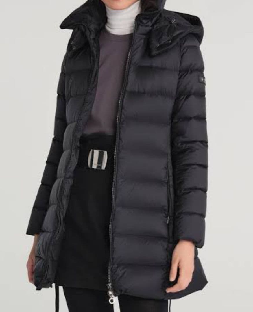 ☆美品☆TATRAS タトラス ポリテアマ ダウンコート ブラック 02 M TATRAS（タトラス） 【お取り寄せ】 【並行輸入品】 レディース ダウン