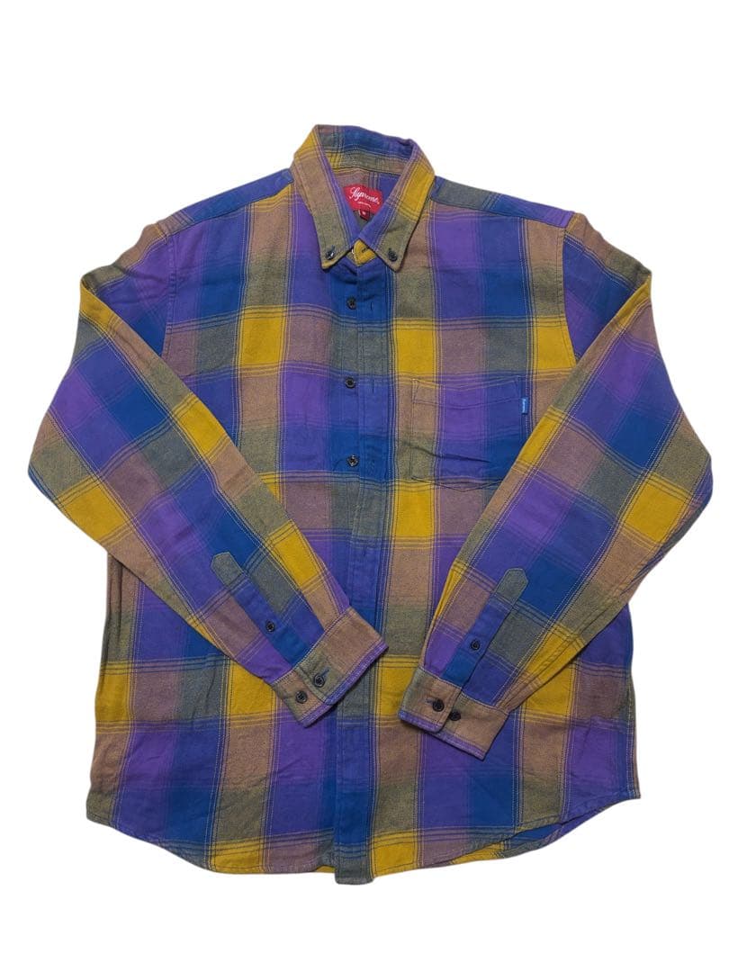トップス supreme 19AW Shadow Plaid Flannel Shirt