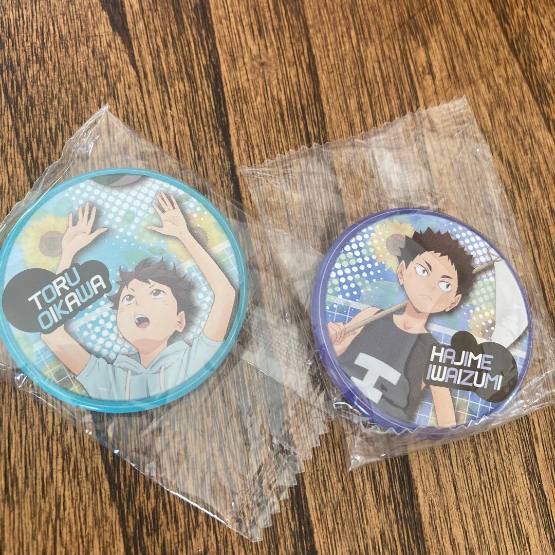ハイキュー 幼少期 思い出缶バッジ 及川徹 岩泉一セット - メルカリ