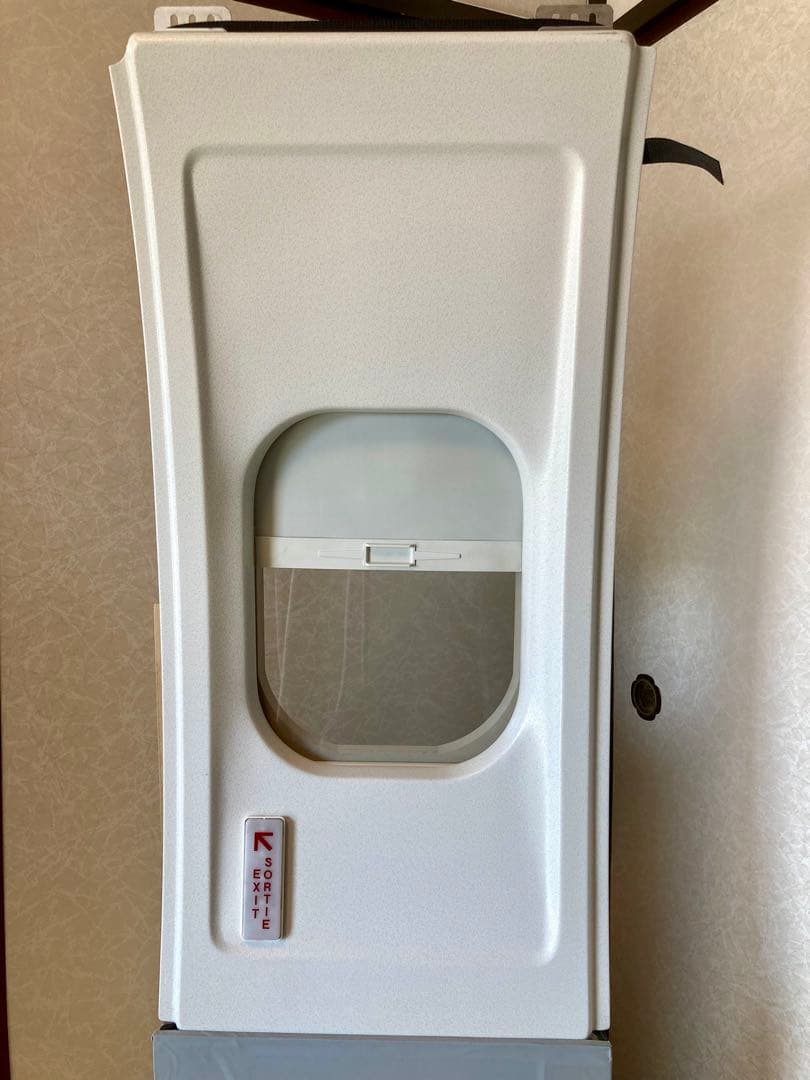 ダグラス DC-9 機内 客室 内装 壁 パネル ウィンドウガラス