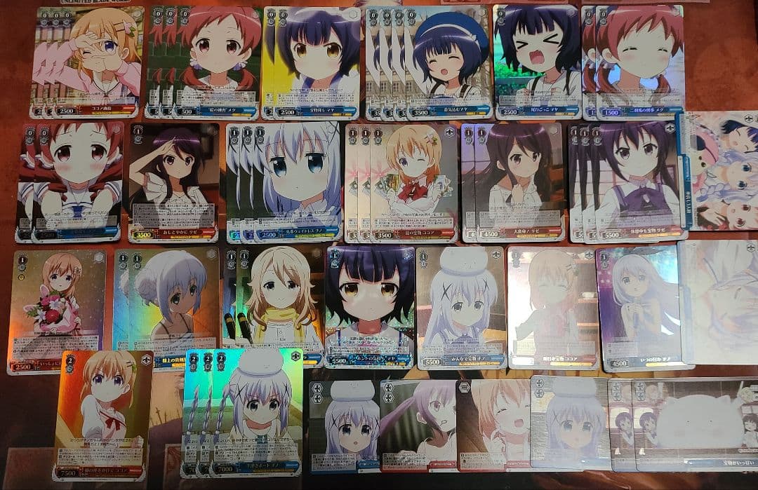 高レアリティ　ご注文はうさぎですか?　ごちうさ　デッキ　ヴァイスシュヴァルツ