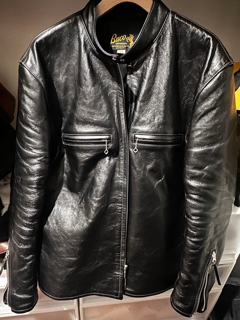 BUCO ブコ　j-100 ホースハイド 44 リアルマッコイズ BUCO J-100 JACKET | LEATHER JACKET(BUCO) | The Real McCoy's ONLINE