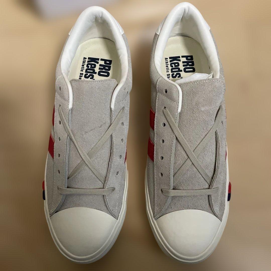 プロケッズ ロイヤルプラス グレーxレッド レアカラー ビンテージ