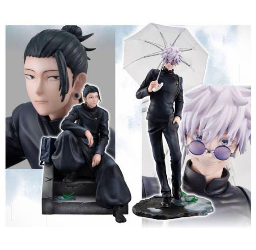 呪術廻戦 五条悟 夏油傑 高専ver メガハウス フィギュア 傘