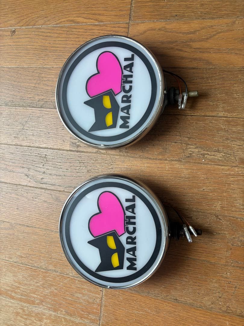 ゆ*ー様 丸型行灯 アンドン フォグランプ マーシャル